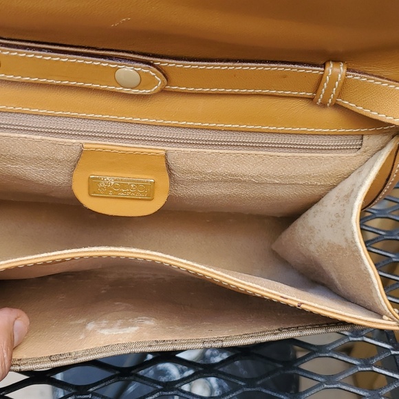 GUCCI VINTAGE 80'S Shoulder BAG/Crossbody/clutch - Picture 11 of 17